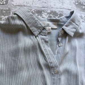 Thread Supply Yarn Dyed Casual Shirt Dress - Size L - Excellent Condition!